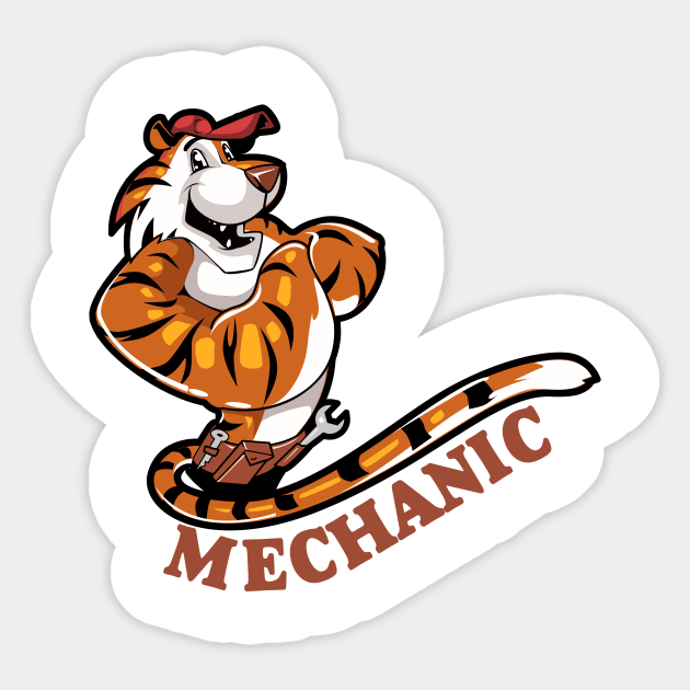 Mechanic Sticker by sewwani